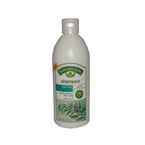 Nature's Gate Calming Shampoo Tea Tree - 18 Fl Oz