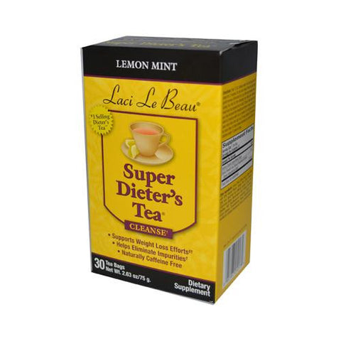 Laci Le Beau Super Dieter's Tea Lemon Mint - 30 Tea Bags