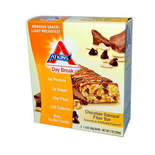 Atkins Day Break Bar Chocolate Oatmeal - 5 Bars