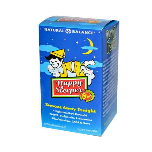 Natural Balance Happy Sleeper - 60 Vegetarian Capsules