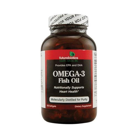 Futurebiotics Omega-3 Fish Oil - 100 Softgels