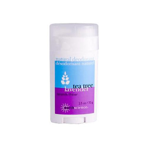 Earth Science Natural Tea Tree Deodorant Lavender - 2.5 Oz