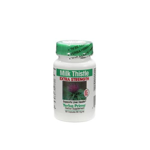 Yerba Prima Milk Thistle Extra Strength - 50 Capsules