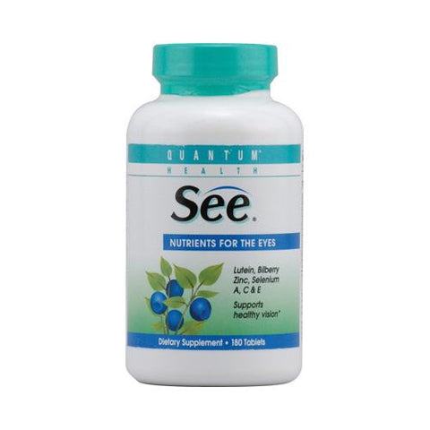 Quantum See Nutrients For The Eyes - 180 Tablets