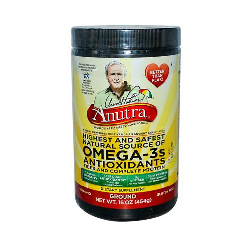 Anutra Omega 3 Antioxidants Fiber And Complete Protein Ground - 16 Oz