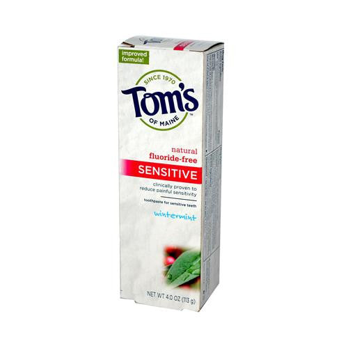 Tom's Of Maine Sensitive Toothpaste Wintermint - 4 Oz - Case Of 6