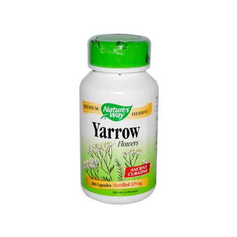 Nature's Way Yarrow Flower - 325 Mg - 100 Capsules