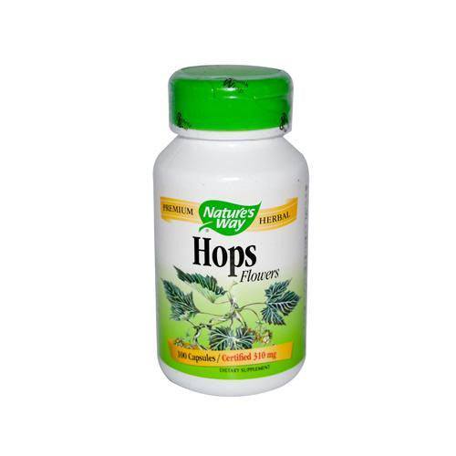 Nature's Way Hops Flowers - 100 Capsules