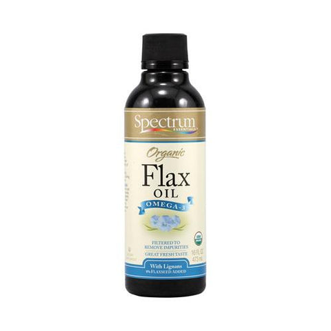 Spectrum Essentials Organic Enriched Flax Oil - 16 Fl Oz