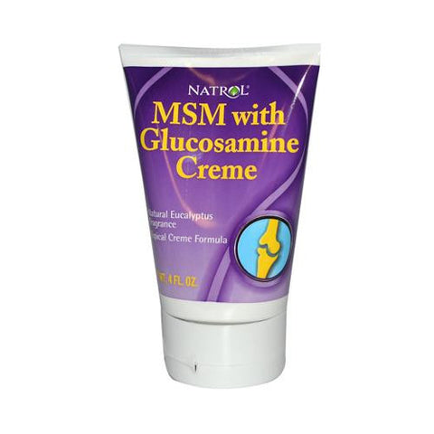 Natrol Msm With Glucosamine Creme - 4 Oz