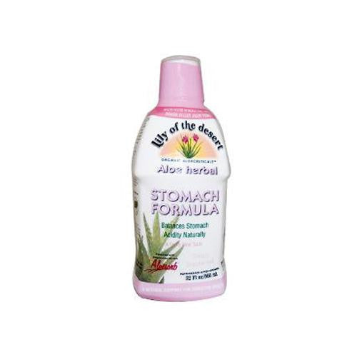 Lily Of The Desert Aloe Herbal Stomach Formula Fresh Mint - 32 Fl Oz