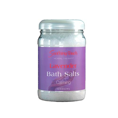 Soothing Touch Bath Salts - Lavender - 32 Oz