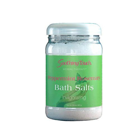 Soothing Touch Bath Salts - Peppermint Rosemary - 32 Oz