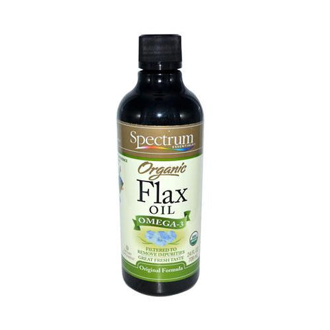 Spectrum Essentials Organic Flax Oil - 24 Fl Oz