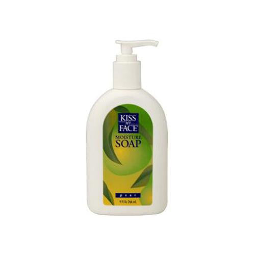 Kiss My Face Moisture Soap Pear - 9 Fl Oz