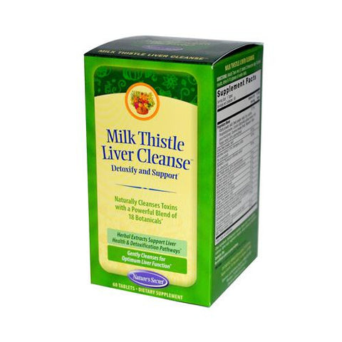 Nature's Secret Milk Thistle Liver Cleanse - 60 Tablets