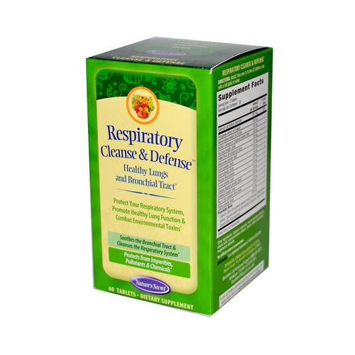 Nature's Secret Respiratory Cleanse And Defense - 60 Tablets