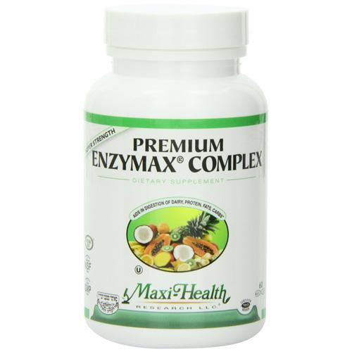 Maxi Health Kosher Vitamins Premium Enzymax Complex - 60 Capsules