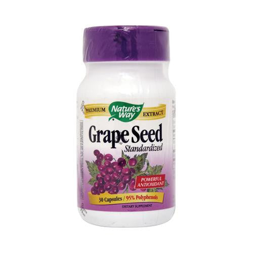 Nature's Way Grape Seed Standardized - 30 Capsules