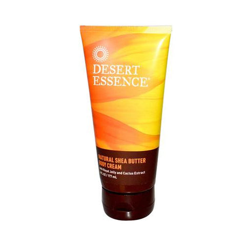 Desert Essence Natural Shea Butter Body Cream - 6 Fl Oz