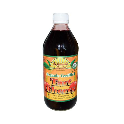 Dynamic Health Organic Certified Tart Cherry Juice Concentrate Tart Cherry - 16 Fl Oz