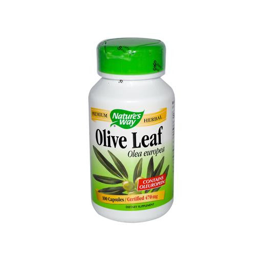 Nature's Way Olive Leaf Olea Europea - 100 Capsules