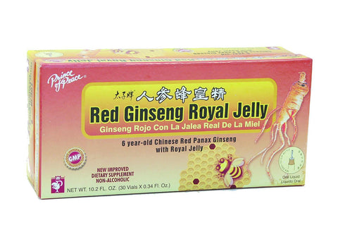 Prince Of Peace Red Ginseng - Royal Jelly - 10 Cc - 30 Count