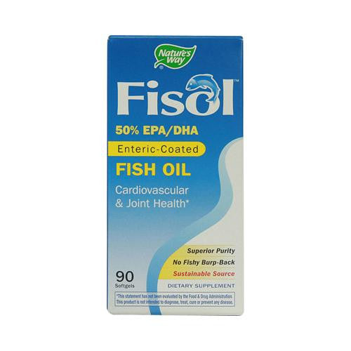 Nature's Way Fisol Fish Oil - 90 Softgels