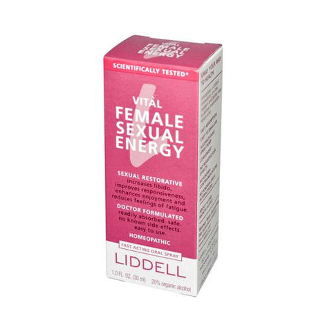 Liddell Homeopathic Female Sexual Energy Spray - 1 Fl Oz