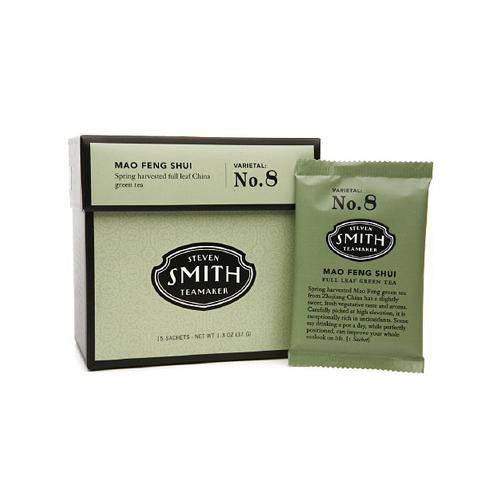 Smith Teamaker Green Tea - Mao Feng Shui - Case Of 6 - 15 Bags