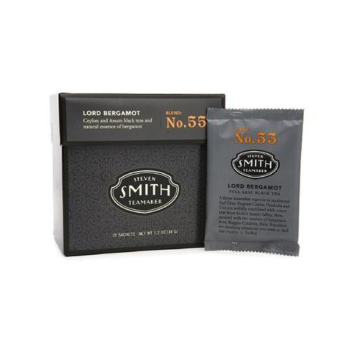 Smith Teamaker Black Tea - Lord Bergamot - Case Of 6 - 15 Bags