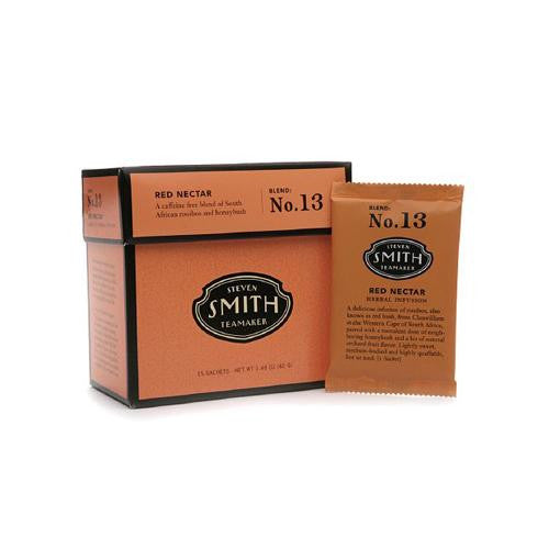 Smith Teamaker Herbal Tea - Red Nectar - Case Of 6 - 15 Bags