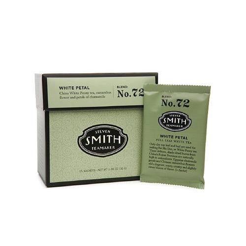 Smith Teamaker White Tea - White Petal - Case Of 6 - 15 Bags