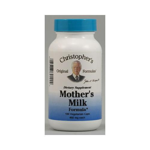 Dr. Christopher's Mother's Milk Formula - 100 Capsules