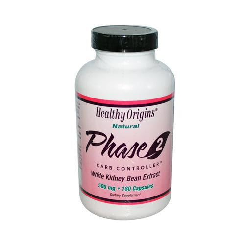 Healthy Origins Phase 2 Carb Controller - 500 Mg - 180 Capsules