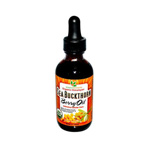 Seabuck Wonders Organic Himalayan Sea Buckthorn Berry Oil - 1.76 Fl Oz