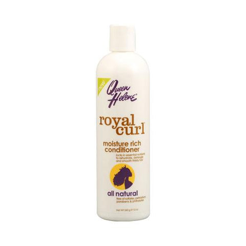 Queen Helene Royal Curl Moisture Rich Conditioner - 12 Fl Oz