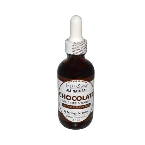 Herbasway Laboratories Chocolate Guilt Free Formula - 2 Fl Oz