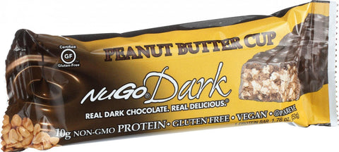 Nugo Nutrition Bar - Dark - Peanut Butter Cup - 1.76 Oz - Case Of 12