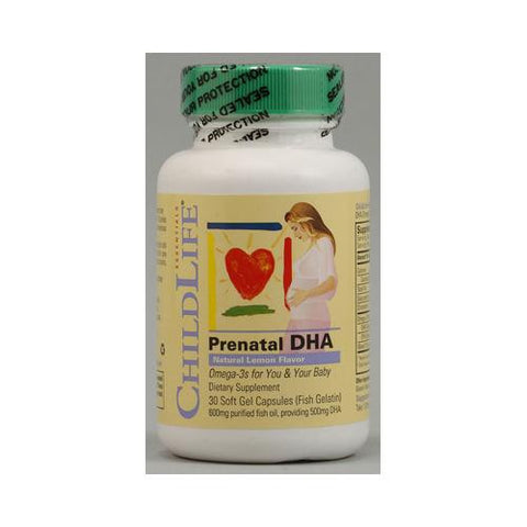 Childlife Prenatal Dha - 30 Softgels