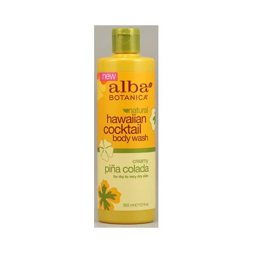 Alba Botanica Hawaiian Cocktail Body Wash Pina Colada - 12 Fl Oz