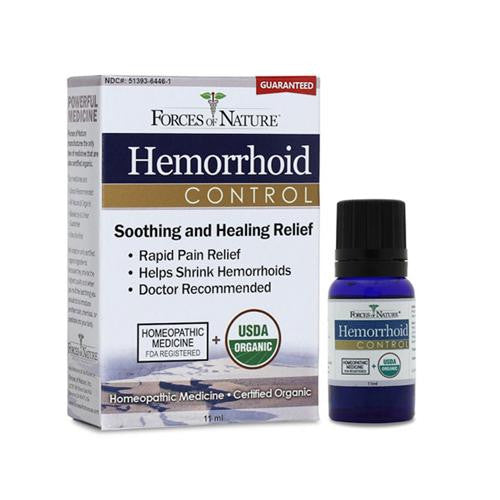 Forces Of Nature Organic Hemorrhoid Control - 11 Ml