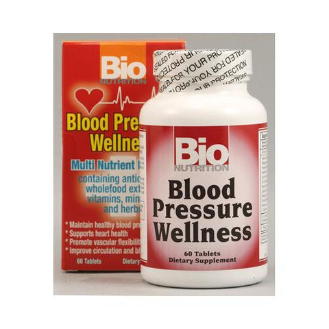 Bio Nutrition Blood Pressure Wellness - 60 Tablets