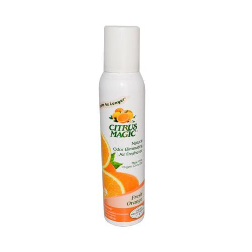 Citrus Magic Natural Odor Eliminating Air Freshener - Fresh Orange - Case Of 6 - 3.5 Oz