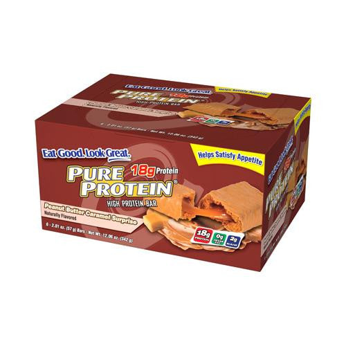 Pure Protein Bar - Peanut Butter Caramel Surprise - 50 Grm - Case Of 6