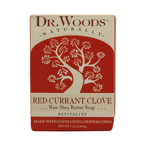 Dr. Woods Bar Soap Red Currant Clove - 5.25 Oz