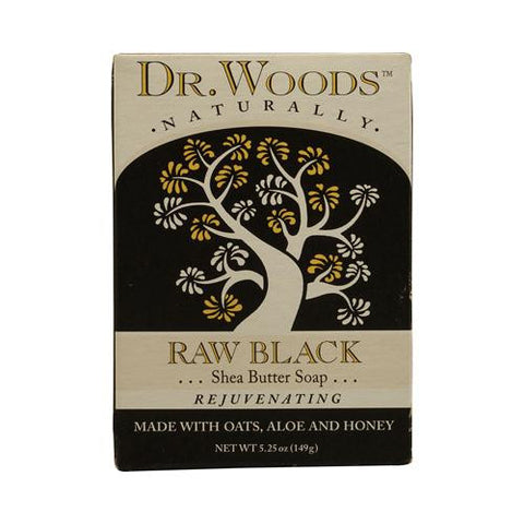 Dr. Woods Bar Soap Raw Black - 5.25 Oz