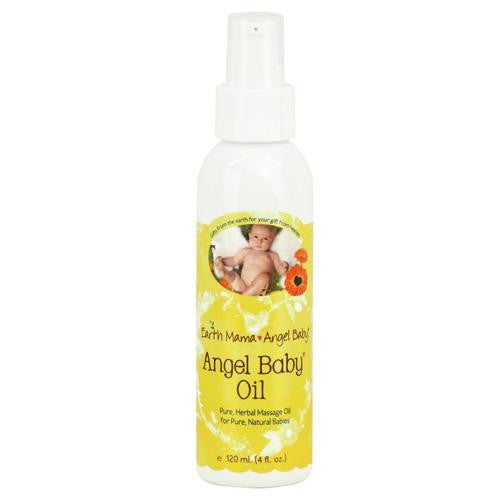 Earth Mama Angel Baby Oil - 4 Oz