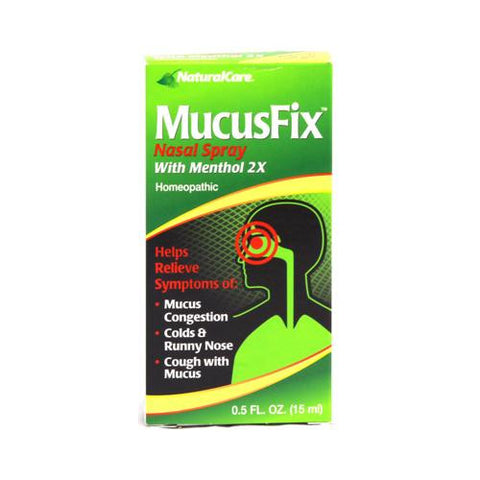 Natural Care Mucusfix Nasal Spray - 0.5 Fl Oz