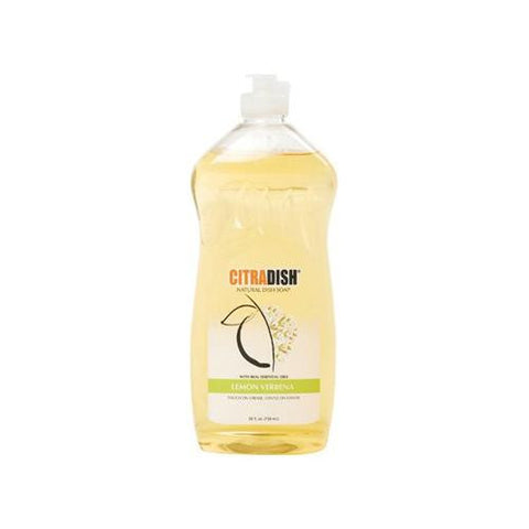 Citrasolv Citradish Natural Dish Soap - Lemon Verbena - 25 Oz